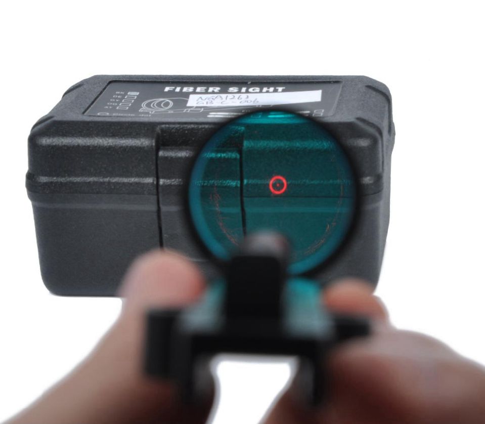 1X28 Circle Red Dot Fiber Collimeter Reflex Scope 11mm Shotgun